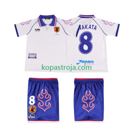 Billiga Fotbollströjor Japan NAKATA 8 Retro Barn Borta tröja 1998 Kortärmad